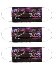 lunch lady heart fought become mas Cloth Face Mask - 3 Pack front