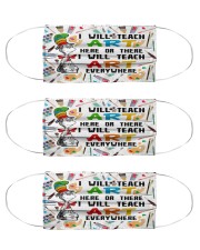 art teacher here there mas Cloth Face Mask - 3 Pack front