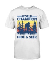 bigfoot hide and seek-champion Classic T-Shirt front