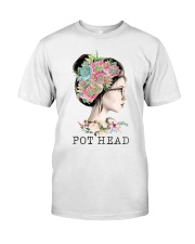 garden pot head girl Premium Fit Mens Tee tile