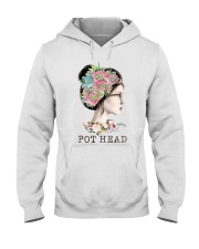 garden pot head girl Hooded Sweatshirt tile