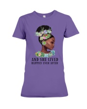 africa succulent happy Premium Fit Ladies Tee tile