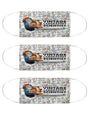 Laboratory Scientist vintage mas Cloth Face Mask - 3 Pack front