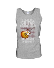 guitar because I like it Unisex Tank tile
