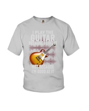 guitar because I like it Youth T-Shirt tile