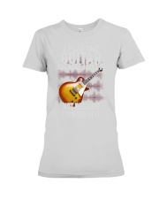 guitar because I like it Premium Fit Ladies Tee tile