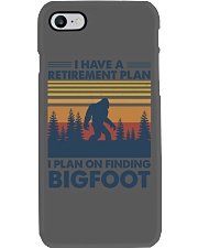 bigfoot retirement plan finding Phone Case tile