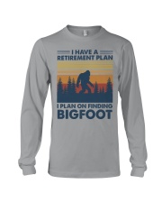 bigfoot retirement plan finding Long Sleeve Tee tile