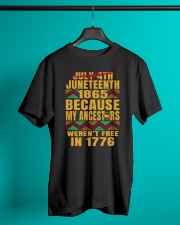 black independence Classic T-Shirt lifestyle-mens-crewneck-front-3