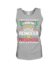 pre-k teacher cutest Little Reindeer lqt ngt Unisex Tank tile