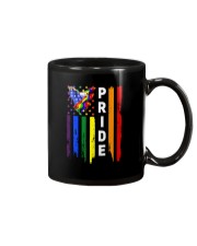 lgbt eagle flag Mug tile