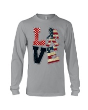love us flag bigfoot Long Sleeve Tee tile