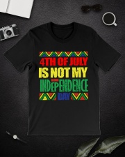 black 4th of july independence Classic T-Shirt lifestyle-mens-crewneck-front-16