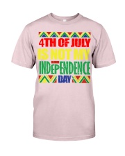 black 4th of july independence Premium Fit Mens Tee tile