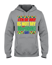 black 4th of july independence Hooded Sweatshirt tile
