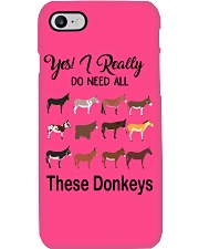 Yes I really do need these donkeys Phone Case tile