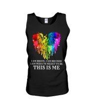 lgbt dragon this is me Unisex Tank tile