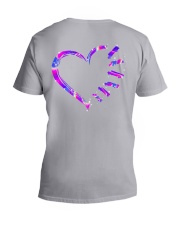 Proud School Bus Driver neon V-Neck T-Shirt tile