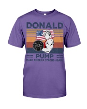 Donald Pump retro Premium Fit Mens Tee tile