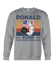 Donald Pump retro Crewneck Sweatshirt tile