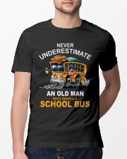 school bus driver old man never underestimate Classic T-Shirt lifestyle-mens-crewneck-front-13