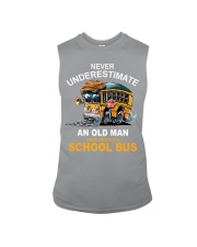 school bus driver old man never underestimate Sleeveless Tee tile