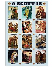a scout is 11x17 Poster front