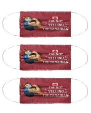 canada girl not yelling mas Cloth Face Mask - 3 Pack front