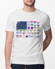 lgbt us flag genders Classic T-Shirt lifestyle-mens-crewneck-front-13
