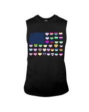 lgbt us flag genders Sleeveless Tee tile