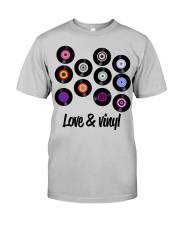 lgbt Love And Vinyl Classic T-Shirt front