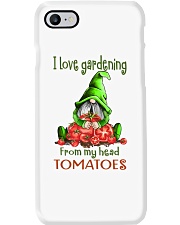 gnomes I love gardening from head tomatoes Phone Case tile