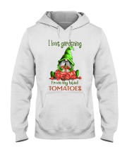 gnomes I love gardening from head tomatoes Hooded Sweatshirt tile