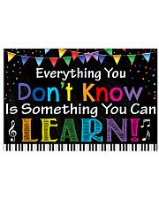 music-teacher-can-learn 17x11 Poster front