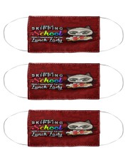 lunch lady skip school mas Cloth Face Mask - 3 Pack front