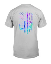 Fight Epilepsy American flag Classic T-Shirt tile