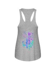 Fight Epilepsy American flag Ladies Flowy Tank tile