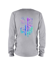 Fight Epilepsy American flag Long Sleeve Tee tile