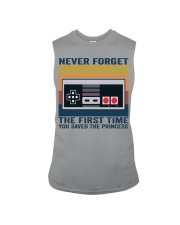 game never forget the first time Sleeveless Tee tile