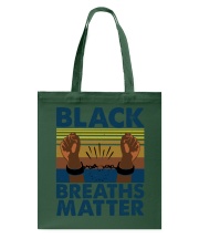 black Breaths Tote Bag tile