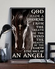 god made a horse from the breath pt lqt nna 11x17 Poster lifestyle-poster-2