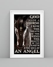 god made a horse from the breath pt lqt nna 11x17 Poster lifestyle-poster-5