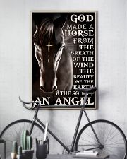 god made a horse from the breath pt lqt nna 11x17 Poster lifestyle-poster-7