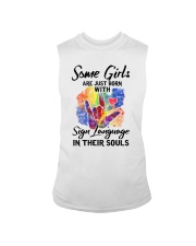 sign anguage in their souls girls Sleeveless Tee tile