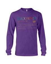 Black Father Happy Father's Day Long Sleeve Tee tile