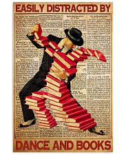 easily distracted books dance pt mttn ntv 11x17 Poster front