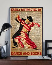easily distracted books dance pt mttn ntv 11x17 Poster lifestyle-poster-2