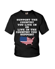 support country live in Youth T-Shirt tile