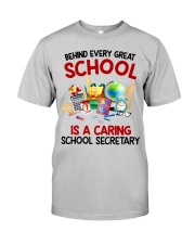 school secretary behind every good school Classic T-Shirt tile