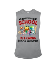 school secretary behind every good school Sleeveless Tee tile